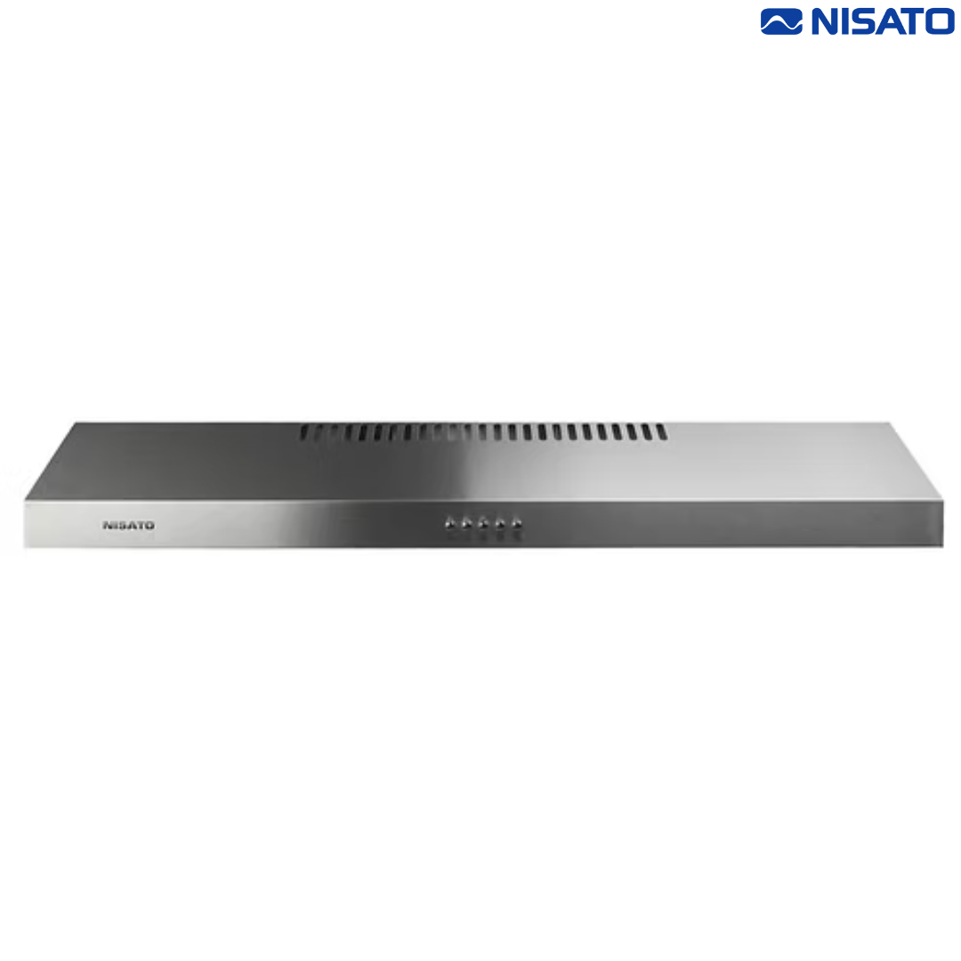 Extractor de Grasa 36"/90cm 3 Velocidades con Luces Halógenas Filtro de Carbón Nisato NPE-90XDM