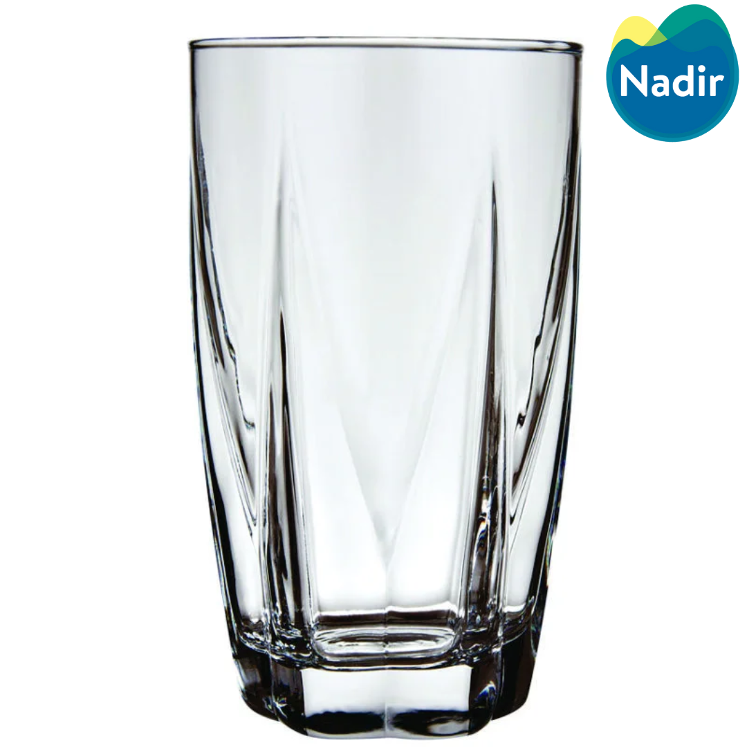 (LLEGANDO 16 DE ENERO) Vaso de Vidrio 460ml Nadir 76610200824974