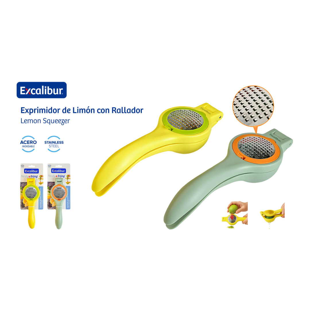 Exprimidor de Limón con Rallador Excalibur A151-KT2580