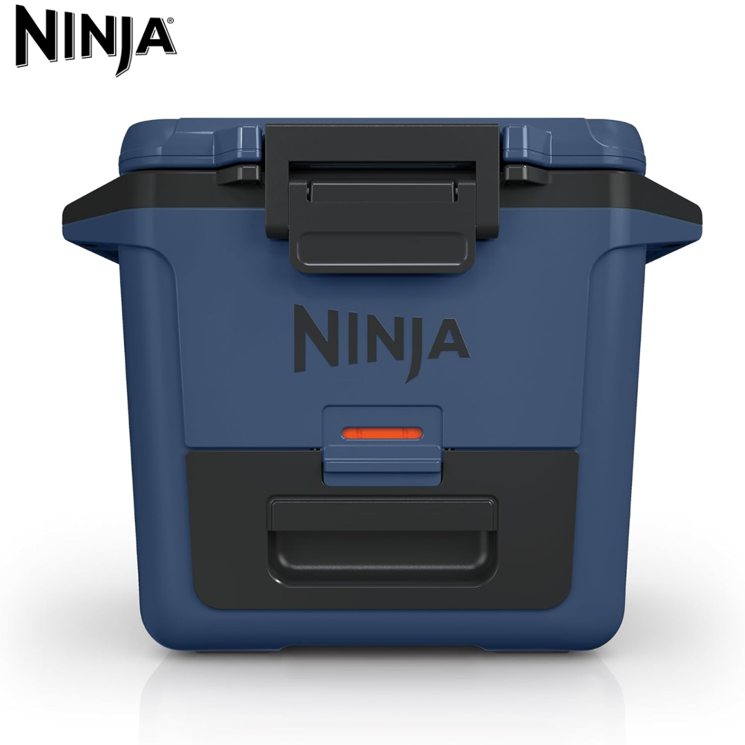 (LLEGANDO 1 DE SEPT) Hielera Cooler Ninja FrostVault 30 Qt / 28 L con Zona Seca – FB131CBL