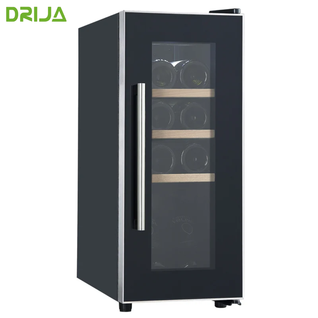 Vinera Empotrable de 8 Botellas Rejillas de Madera Deslizables Tempranillo 8 Drija