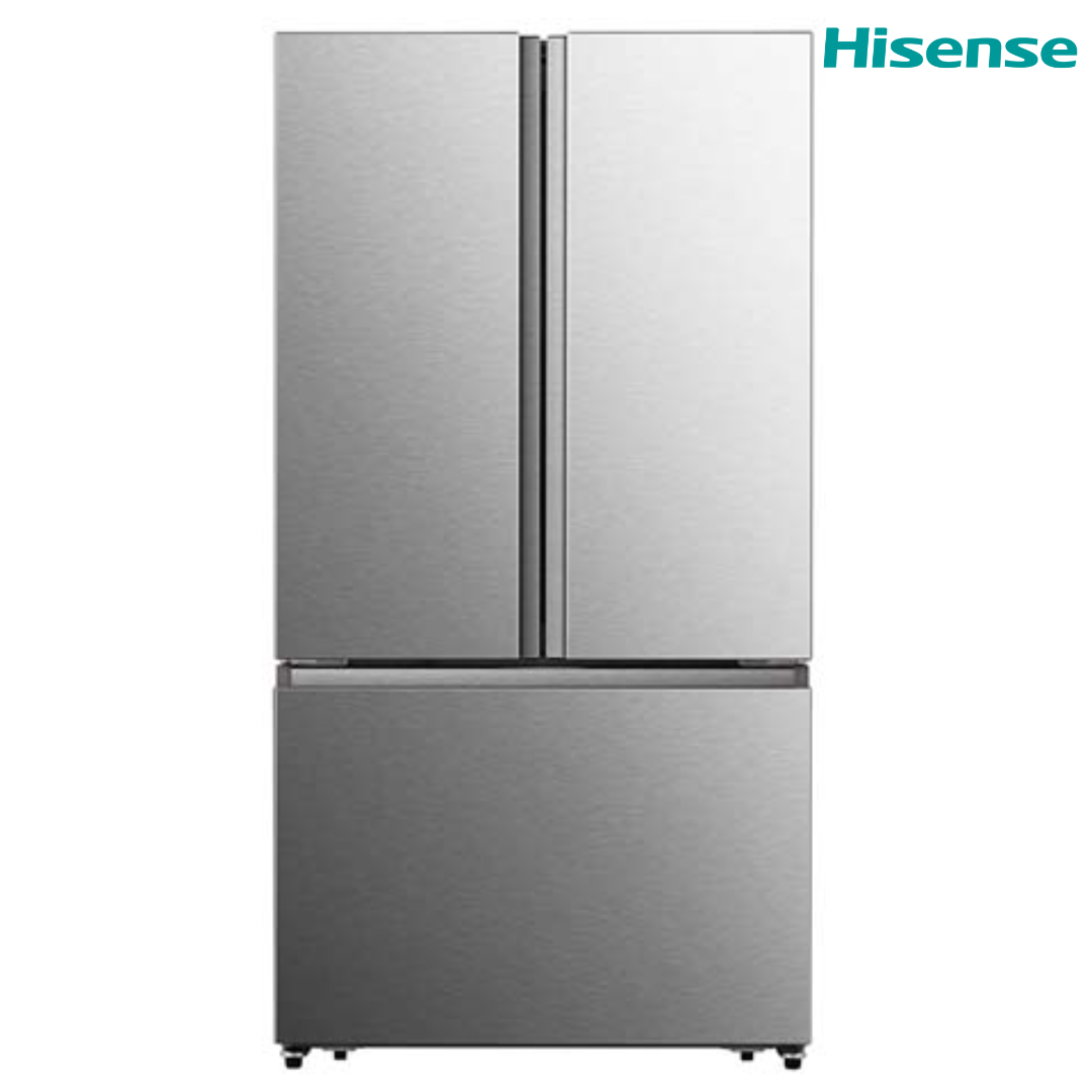 Refrigeradora French Door 26p3 en Acero Inoxidable Inverter Hisense HRF266N6CSE