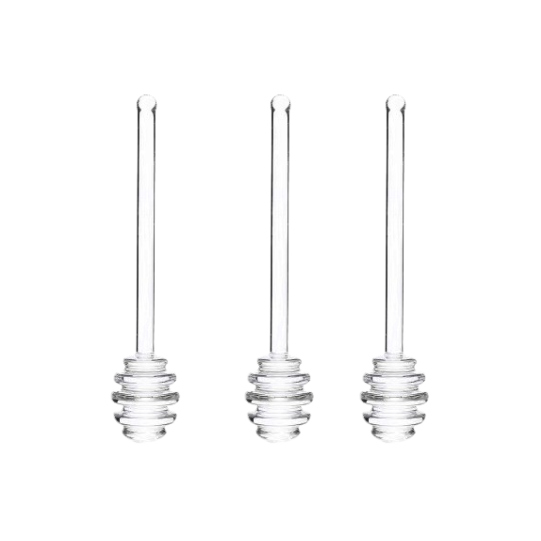 Set 3 Cucharas para Miel de Plástico 89536