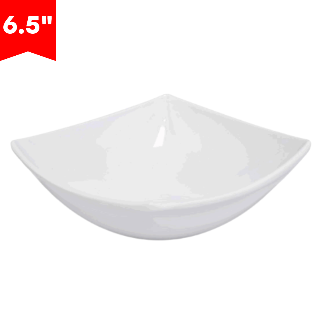 Plato de Melamina Blanca 6.5" BG-8218-6-5W