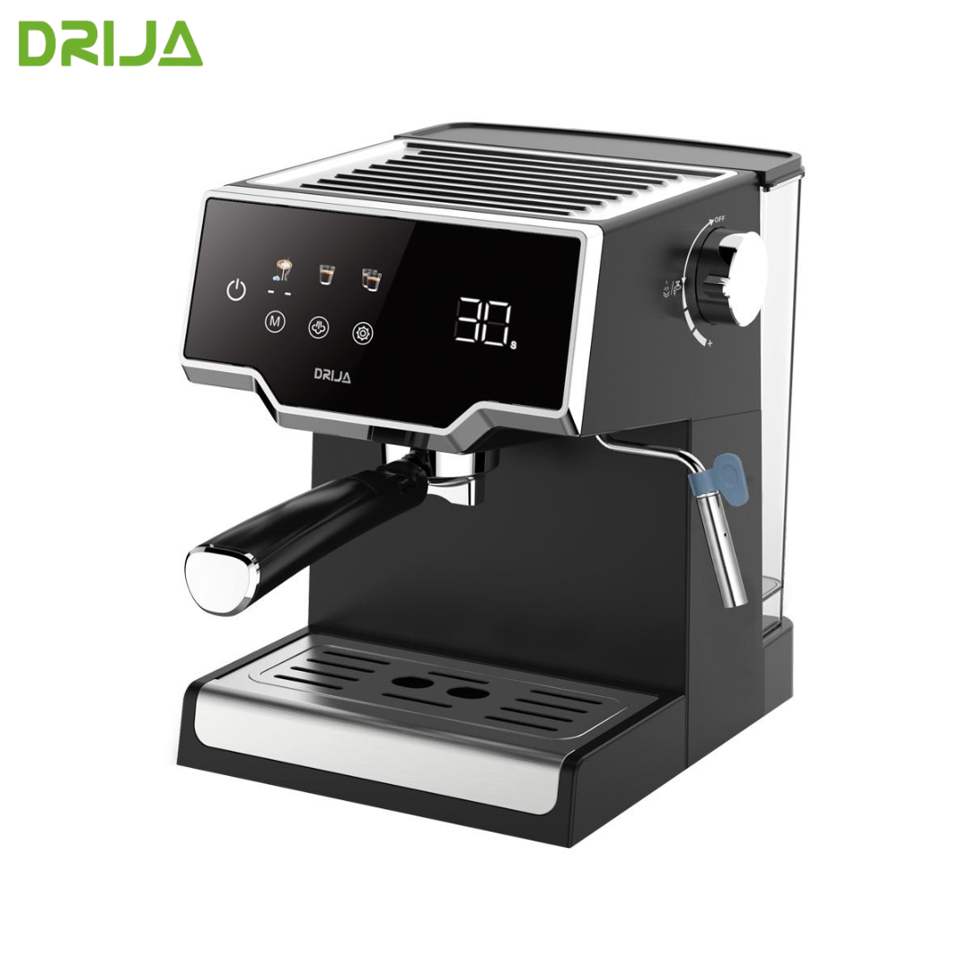 Cafetera Automática 8 Tazas 1.6L para Espresso Expresso Capuccino MOCCA 8T-B Drija