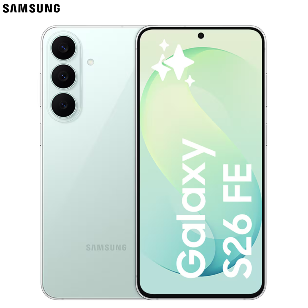 Celular Smartphone Galaxy S26 FE | 256GB | 8GB RAM | Pistachio/Verde/Light Geen | Samsung | SM-S741BLGKGTO