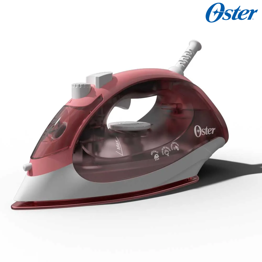 Plancha de Vapor Suela Cerámica Técnología Aerocerámica Rosa Mate Oster GCSTBS5053