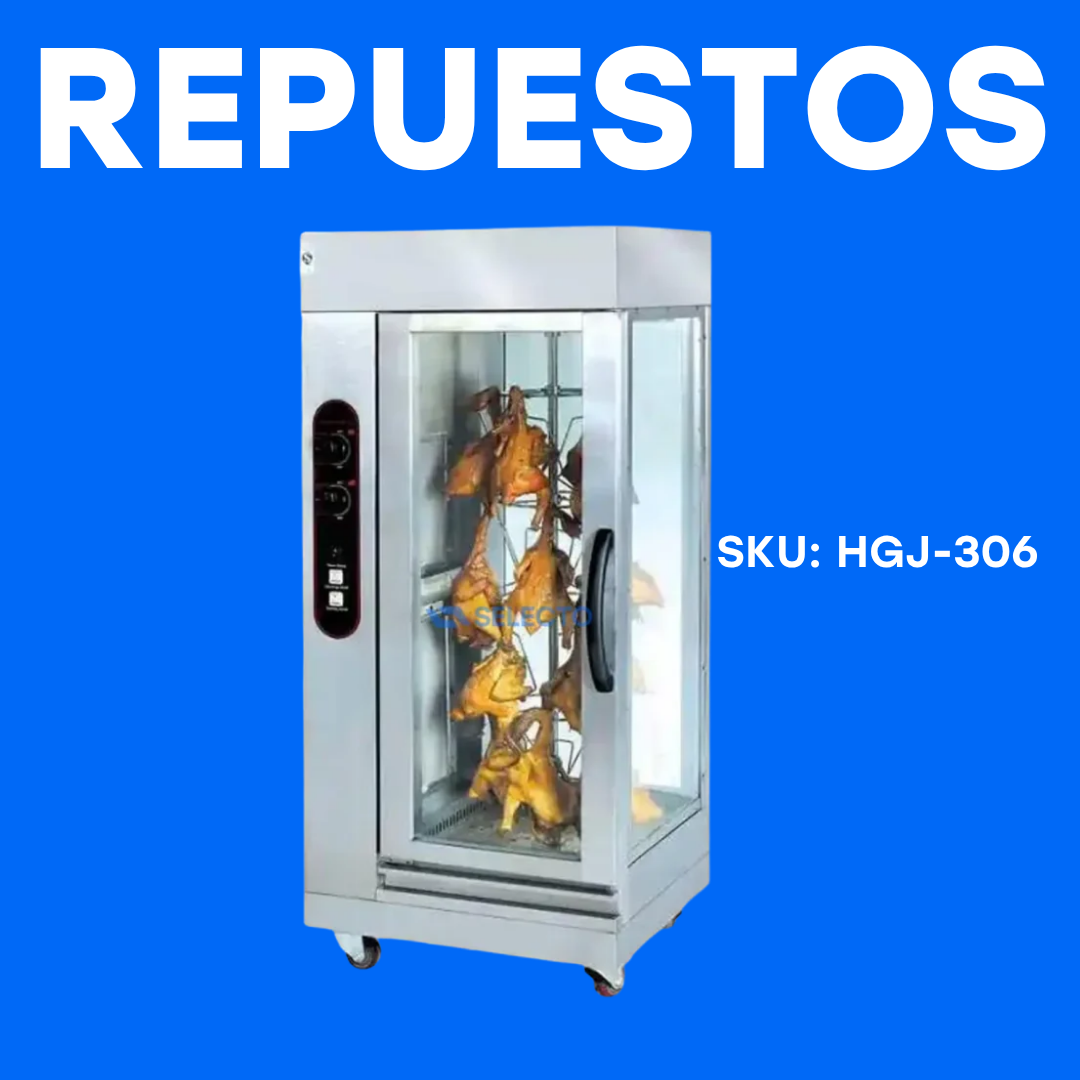 Repuestos para Rostizador Vertical a Gas HGJ-306 Selecto