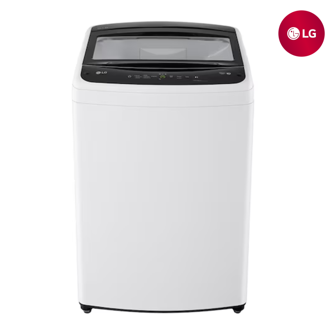 Lavadora Carga Superior 18kg TurboDrum Smart Diagnosis Smart Inverter Blanco LG WT18WVTM