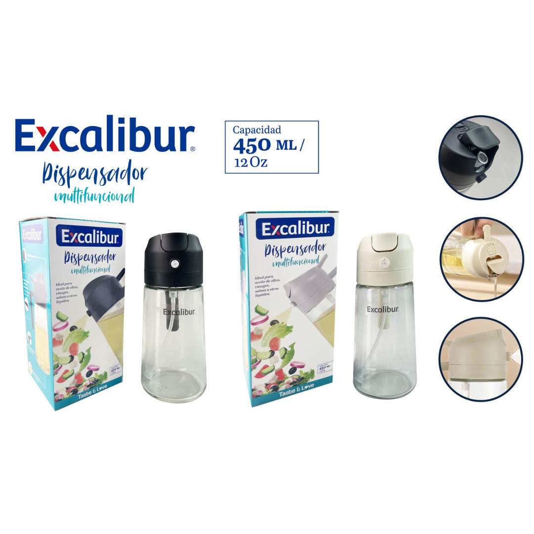 Dispensador de Aceite 450ml Excalibur A164-OD2450
