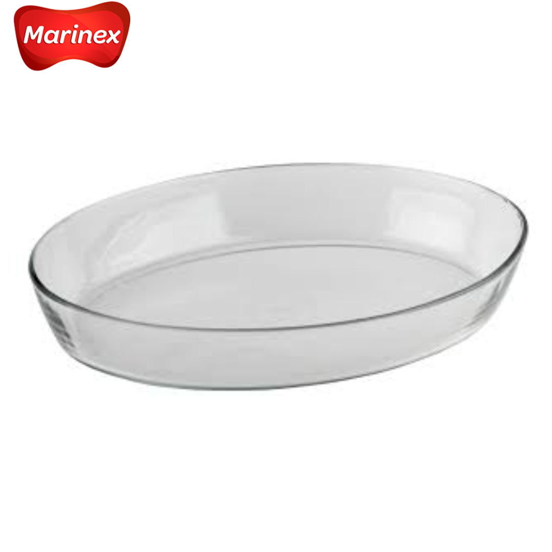 Bandeja de Vidrio Ovalada 4L Marinex GD16664419N
