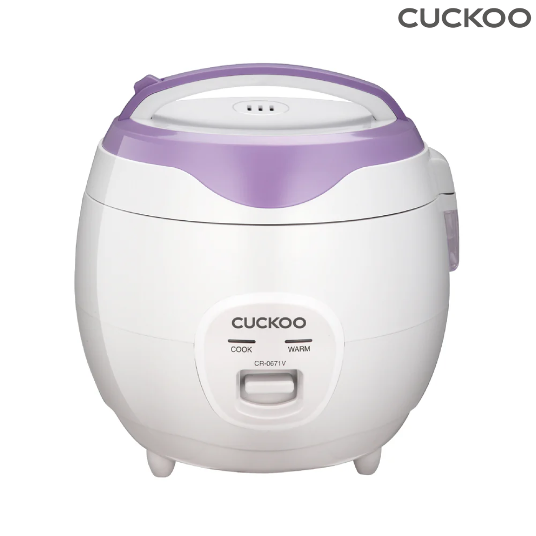 Olla Arrocera Cuckoo CR-0671V 6 Tazas | Rice Cooker Coreana con Función Keep Warm