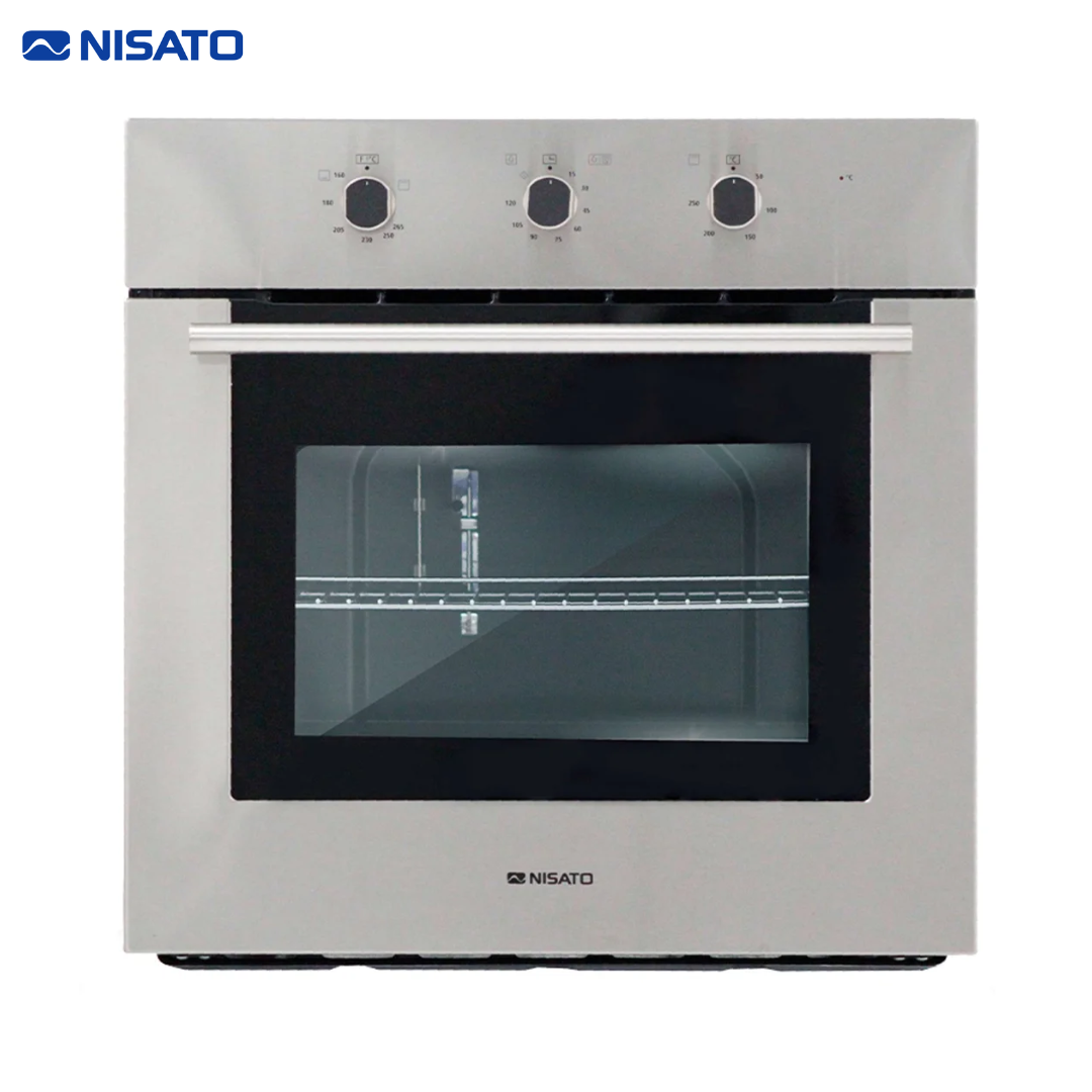 Horno Empotrable a Gas 24" de Acero Inoxidable Nisato NPH-2401GXDM