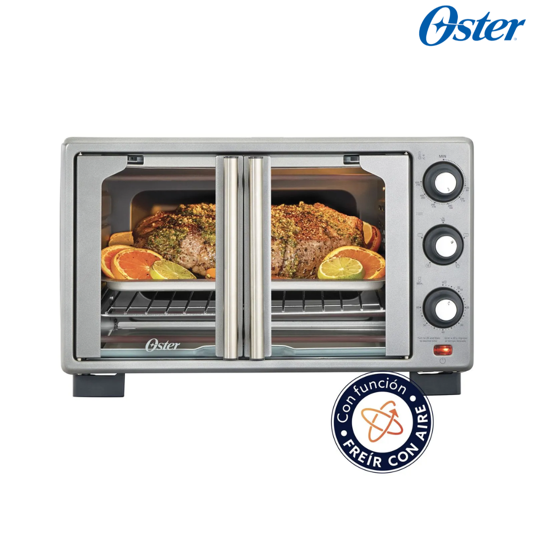 (LLEGANDO 27 DE JULIO) Horno Freidora de Aire Oster® con Puertas Francesas 25 L – TSSTTV25FDMAFNS | 1500W