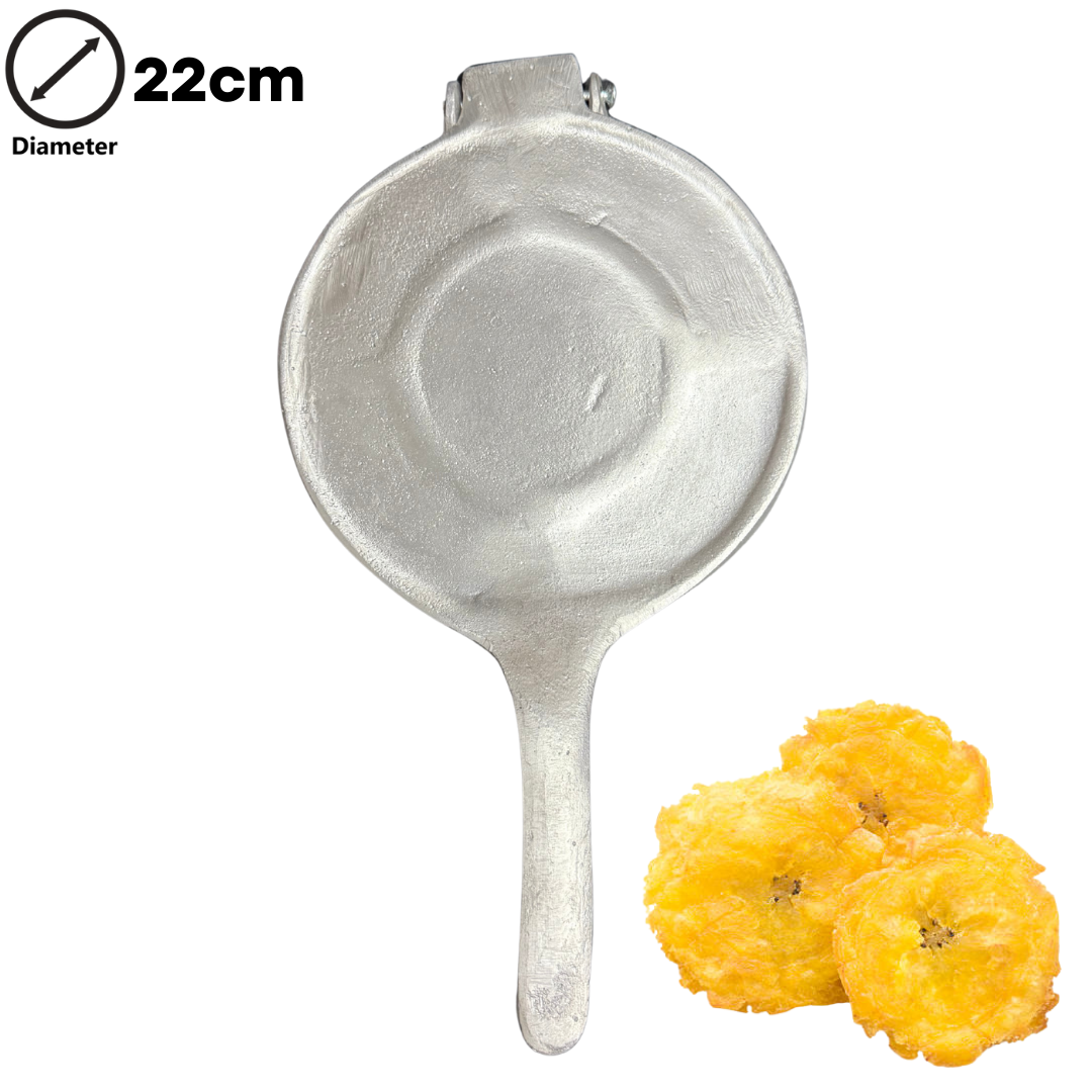 Pataconera Plana de Aluminio Fundido Artesanal 22cm 14889