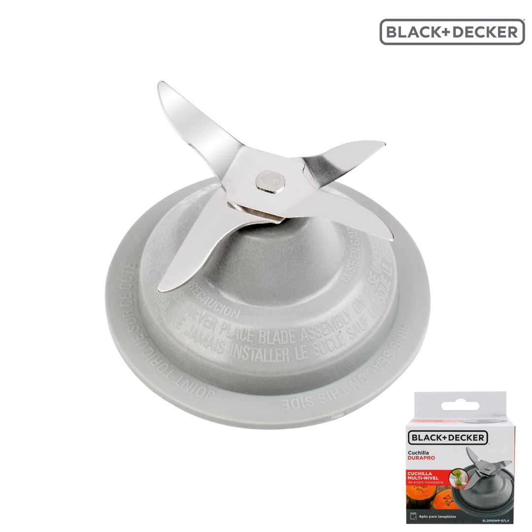 (LLEGANDO 13 DE FEB) Repuesto Cuchilla para Licuadoras DuraPro/TurboPro Black and Decker BL2010WP-07LA
