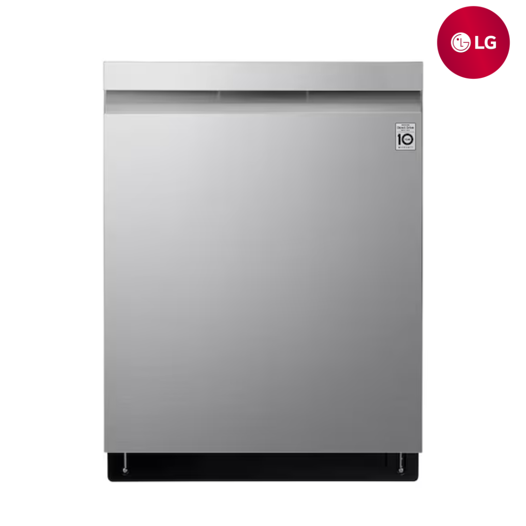 Lavavajillas Lavaplatos 24" QuadWash TrueSteam con ThinQ Wifi de Empotrar LG LDP6810SS