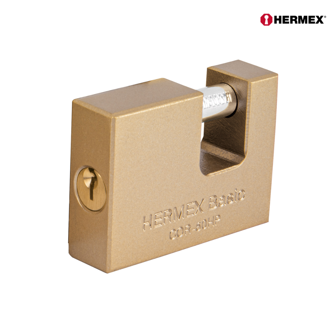 Candado Antipalanca 60mm Cuerpo de Hierro Hermex 22516 COR-60HP