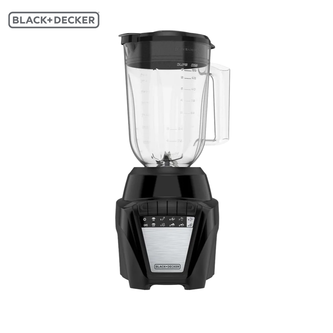 Licuadora Jarra Plástica 1.65LT 700W 8 Velocidades Negro Black and Decker BL0877-1BDLA