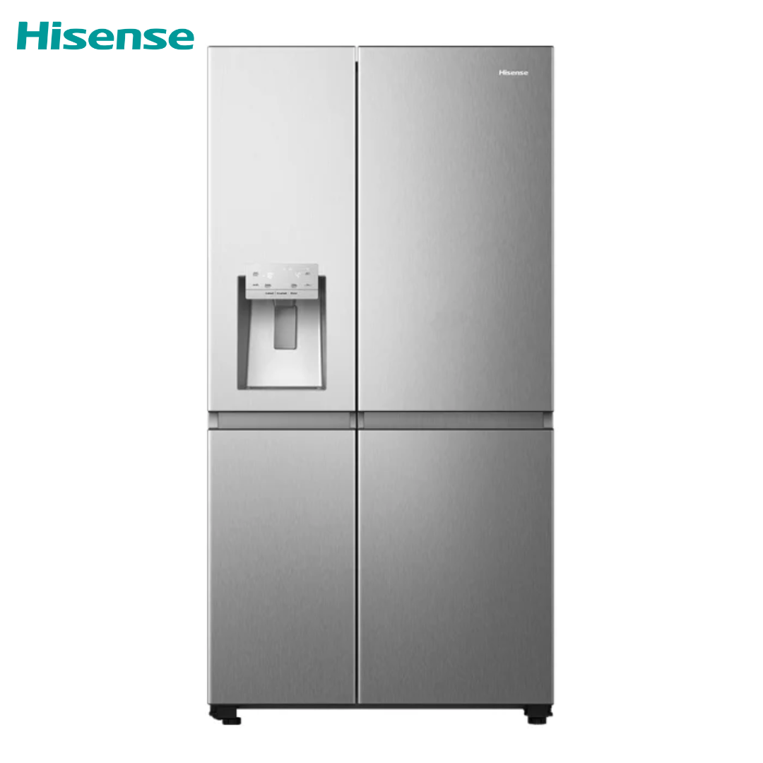 (LLEGANDO 19 DE DIC) Refrigeradora Side by Side 22.9p3 con Dispensador de Agua y Hielo Inverter Hisense RS223SV5A