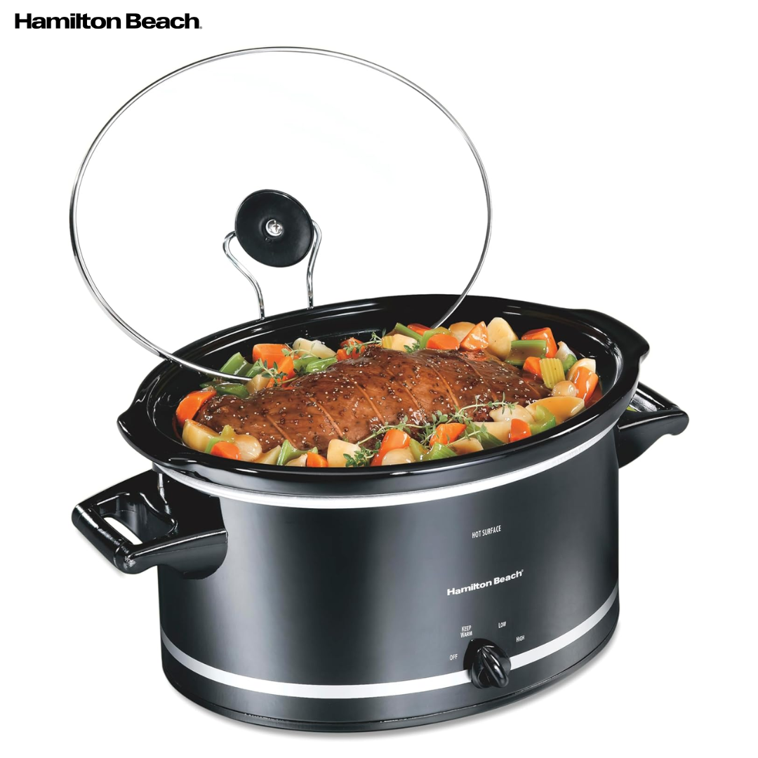 Olla de Cocción Lenta Hamilton Beach HB33185 – 8 Qt / 7.5 L