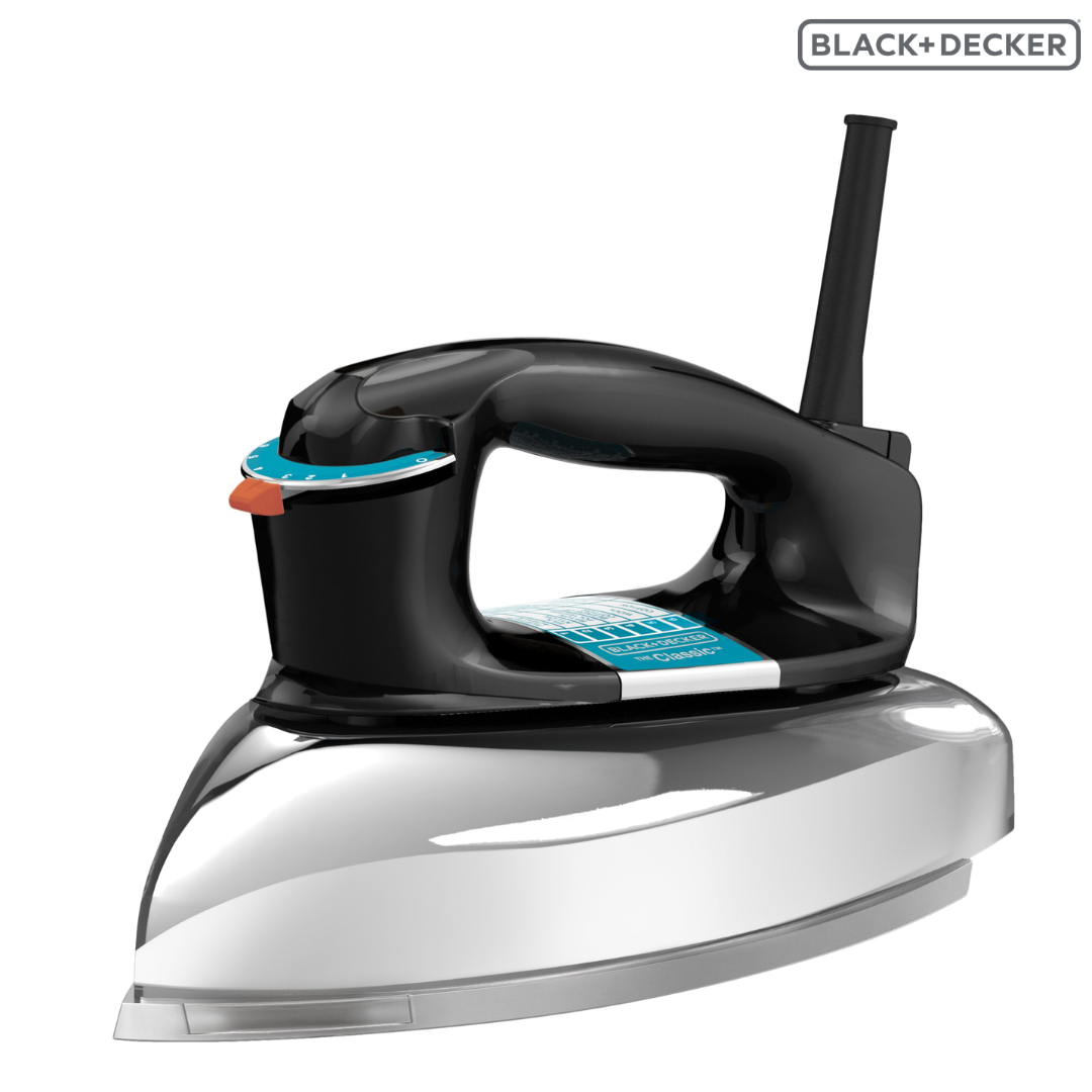 (LLEGANDO 27 DE MARZO) Plancha de Ropa The Classic Suela de Aluminio 1100W Black and Decker F-54