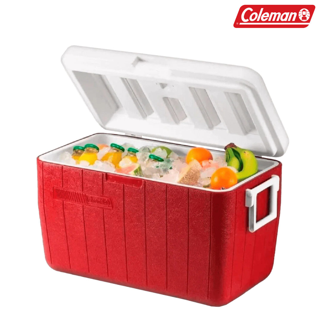 (LLEGANDO 12 DE JUNIO) Hielera Cooler Chiller 45 Litros 48QT Rojo Coleman 2209886