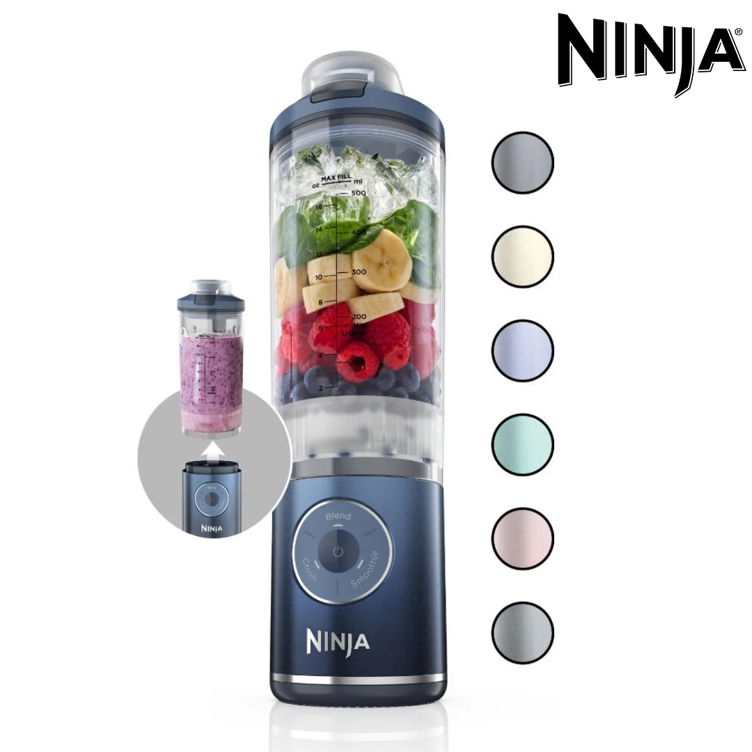 Licuadora Portátil Blast Max Inalámbrica 22oz Ninja 4 Colores Disponibles