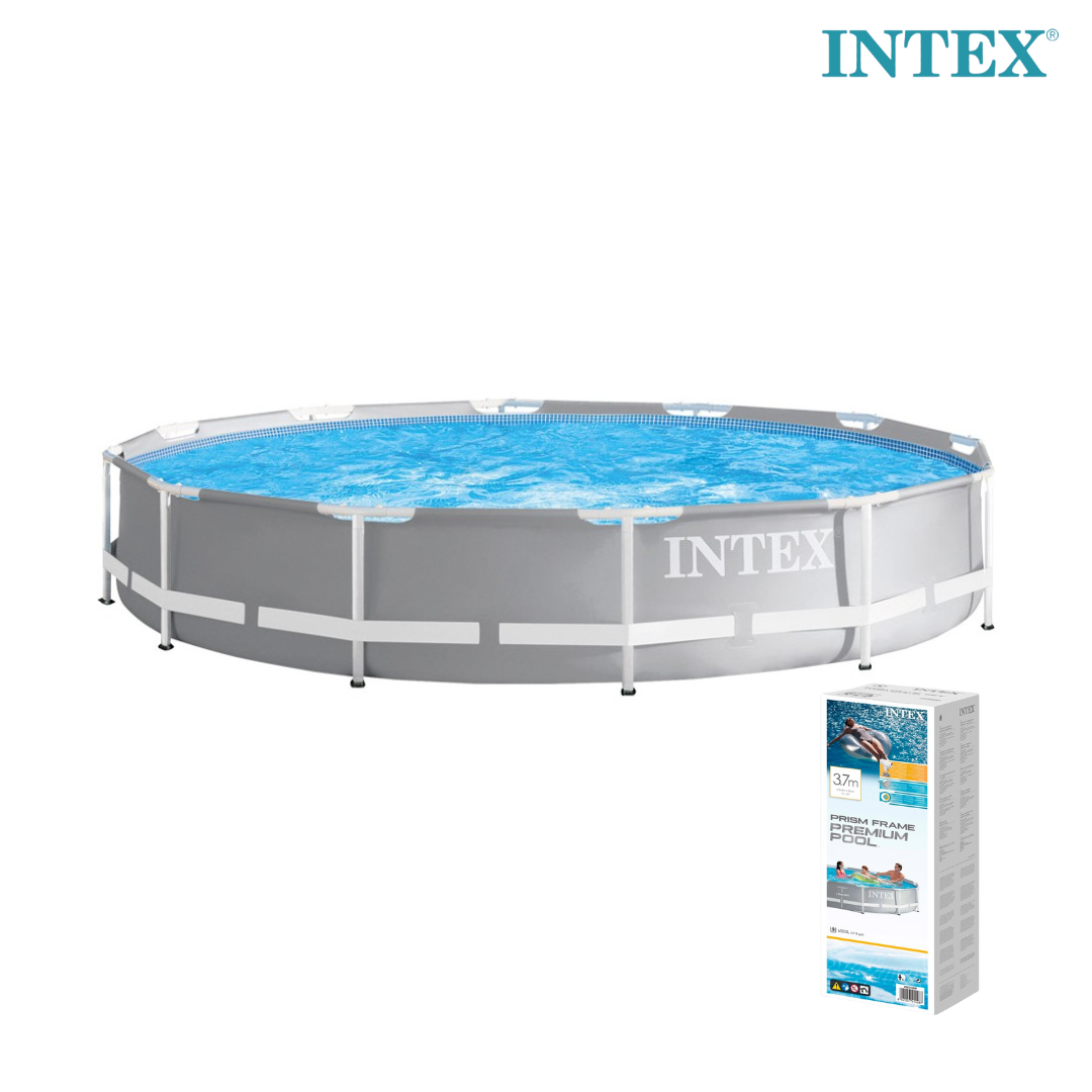 Piscina Redonda Desmontable de Tubo 366x76cm Intex 26710NP