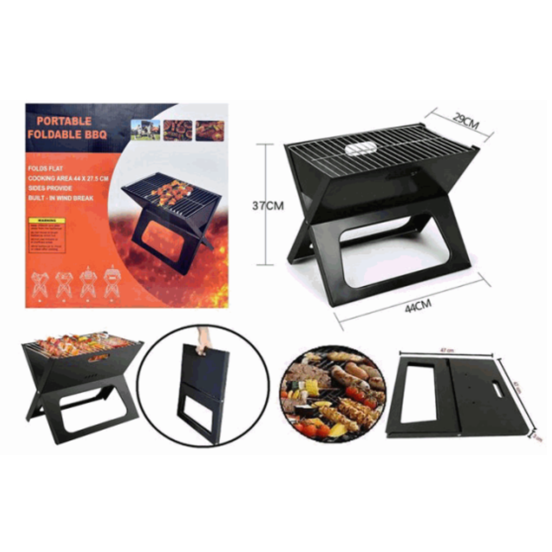 (LLEGANDO 27 DE MARZO) Asador Portátil a Carbón Plegable BP-2084 Barbacoa. BBQ. Parrilla.
