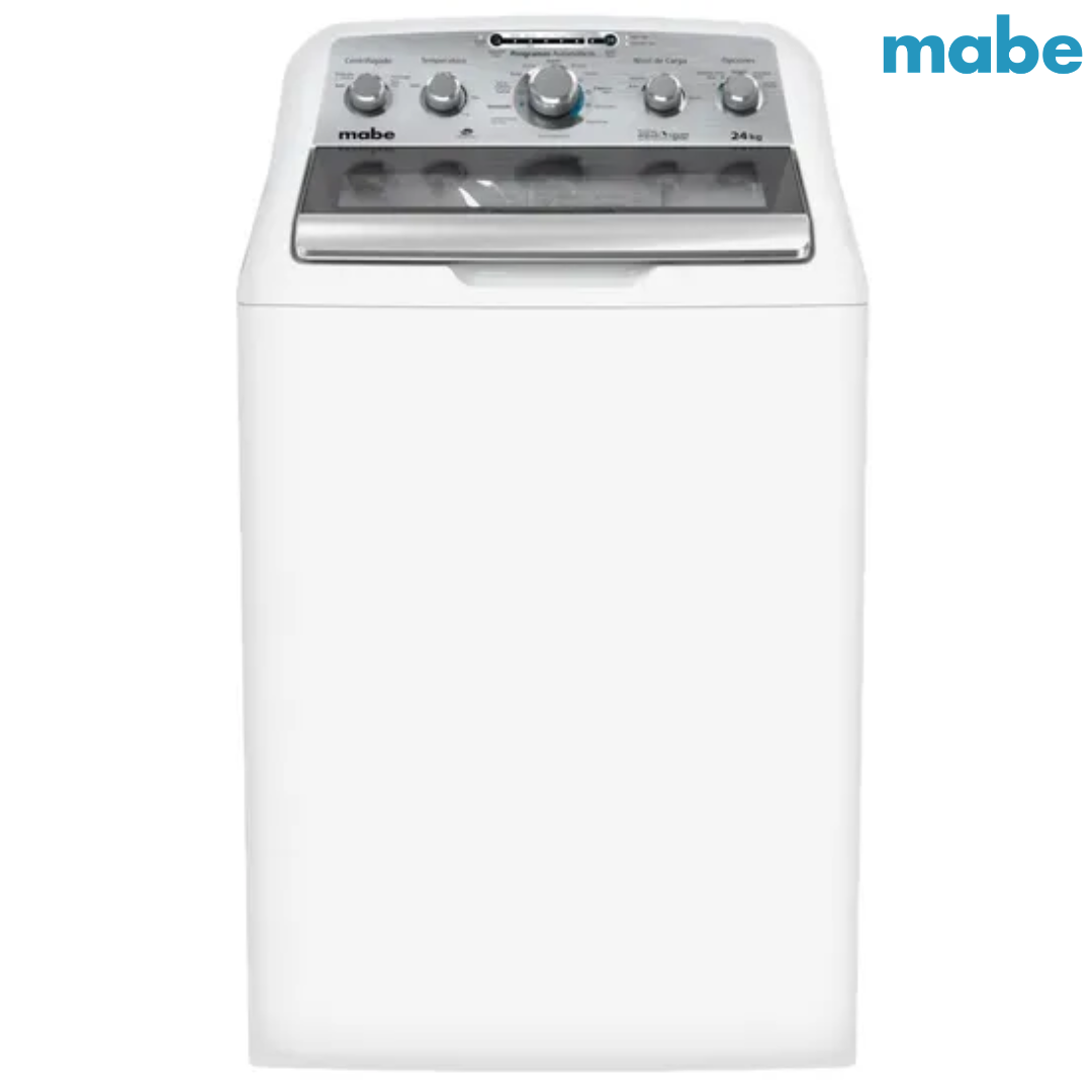 Lavadora Carga Superior 24kg Automática Mabe LMA74215WBAB1