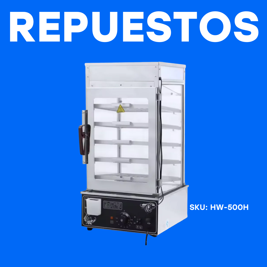 Repuestos Vaporera Eléctrica Comercial de 5 Niveles HW-500H