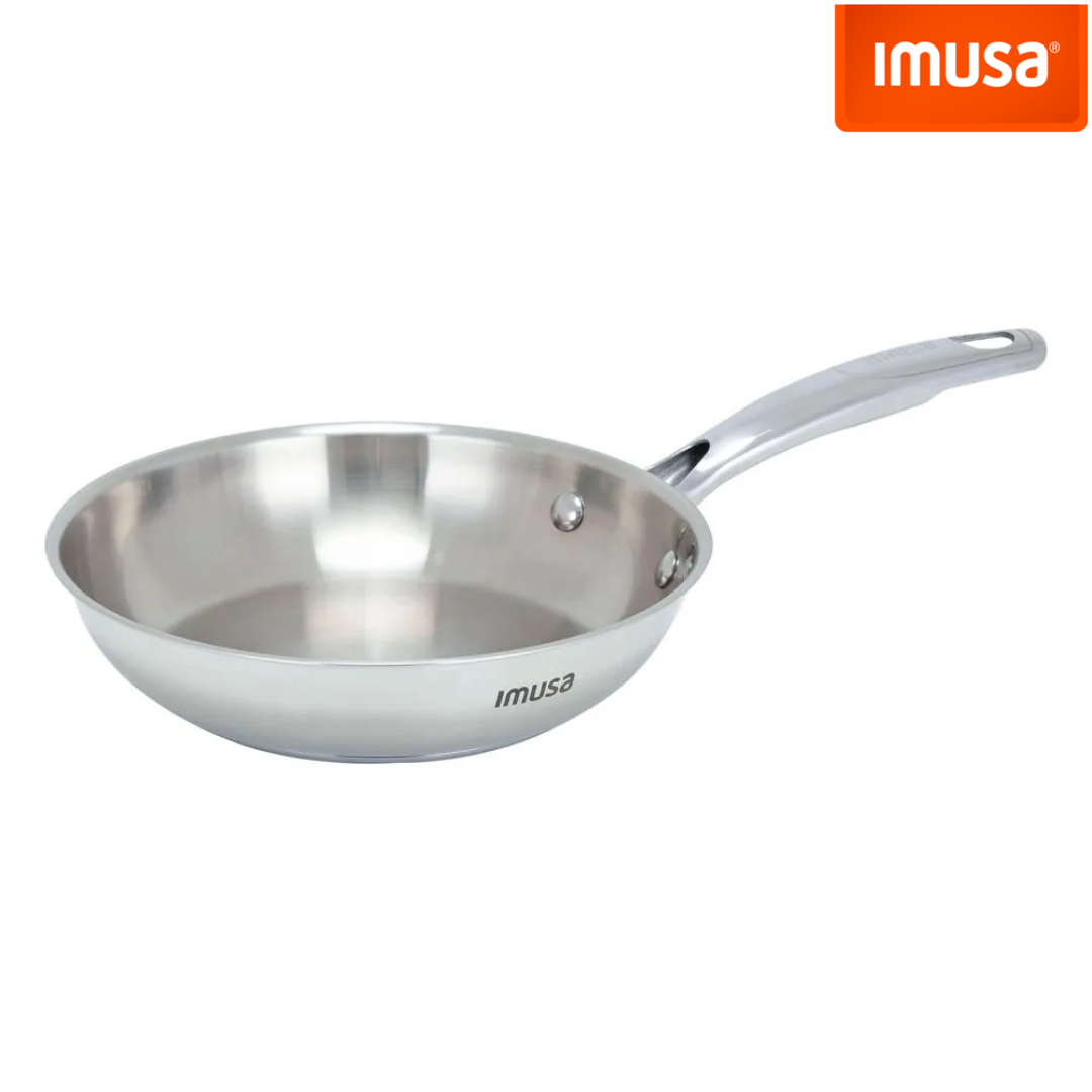 Sartén de Acero Inoxidable 20cm Maestro Tricapa Imusa G7610284