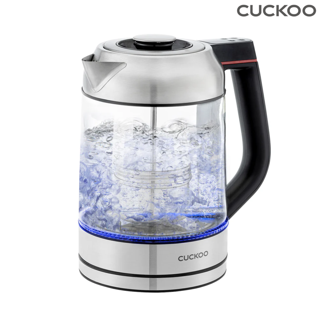 Hervidor Eléctrico Cuckoo CK-G170BS 1.7 Litros | Tetera Eléctrica con Infusor de Té