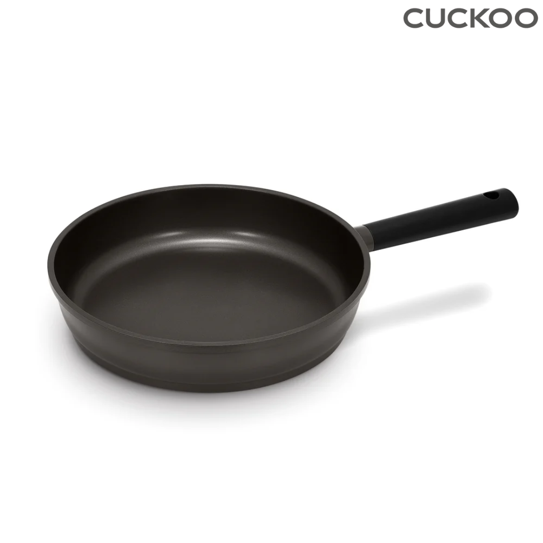 Sartén de Cerámica Cuckoo Kyndell CFP-B2810HGB 28 cm | Sartén Antiadherente Premium de Inducción