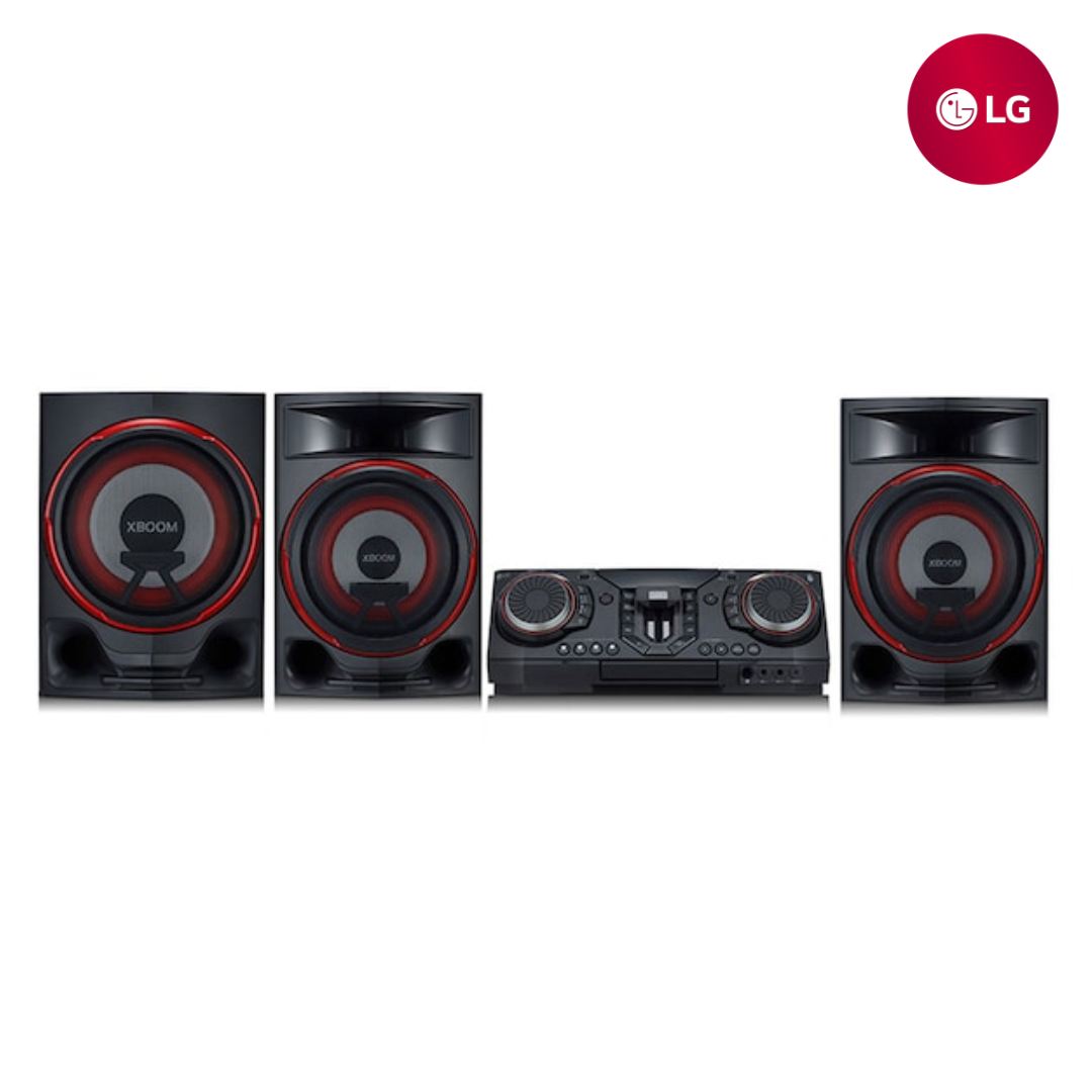 Minicomponente LG XBOOM 2900W Potencia RMS Multi Bluetooth TV Sound Sync Karaoke LG CL88 Bocina. Sonido.