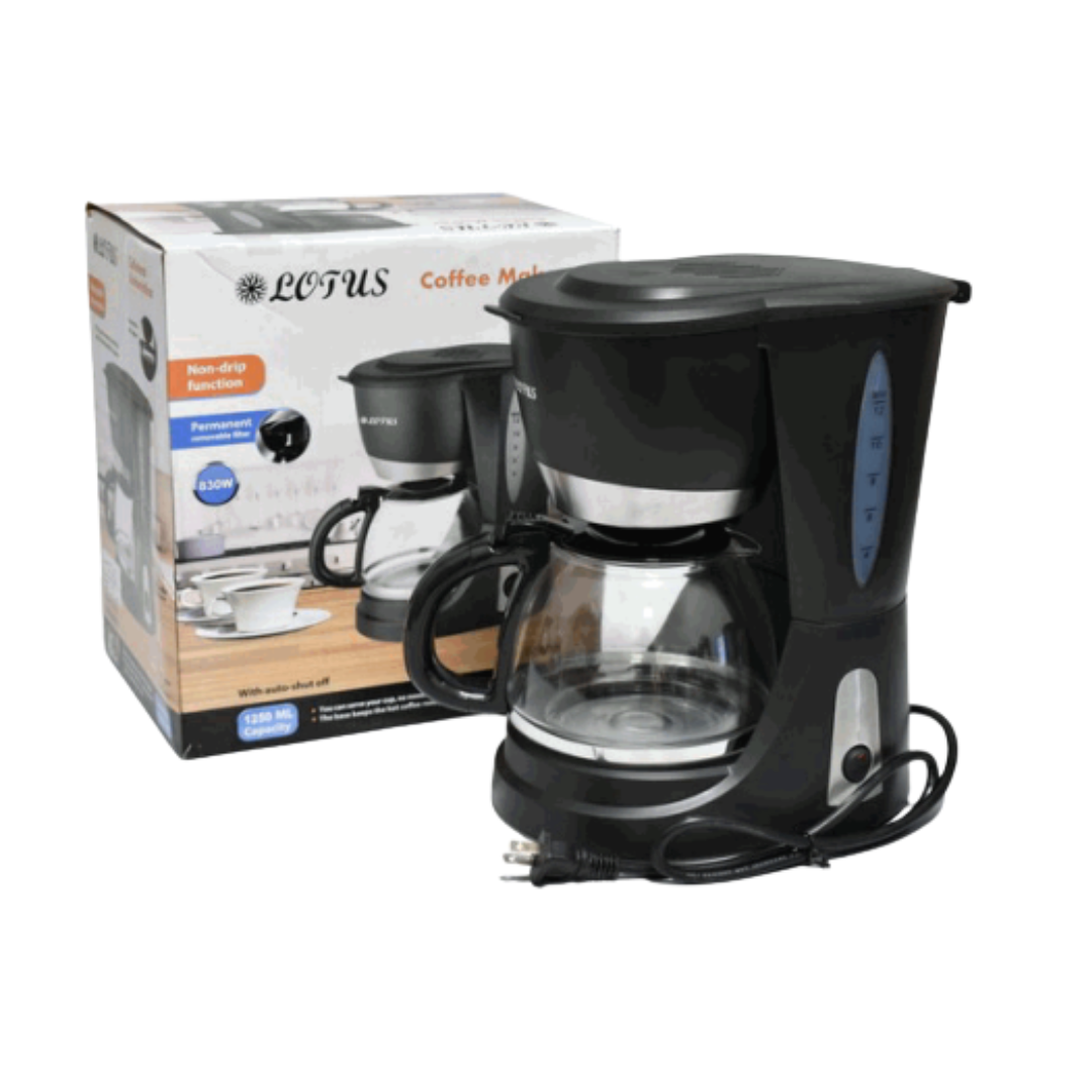 Cafetera Eléctrica de 1.25L Lotus LT-3070 LOTUS
