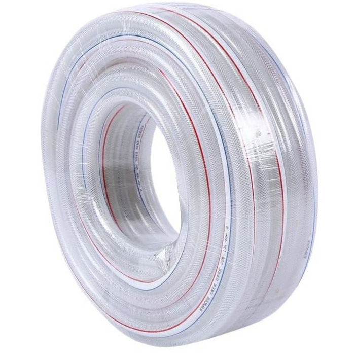 Rollo de Manguera PVC Transparente LPG 3/8" x 25m