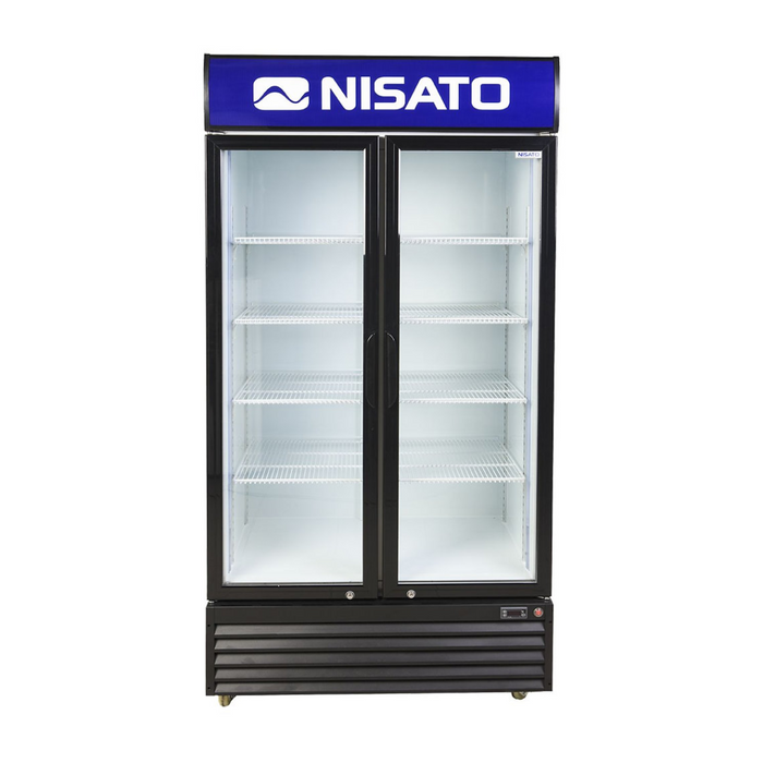 Vitrina Refrigerador de 2 Puertas 35P3/885L No Frost Nisato NRE-35DDIC