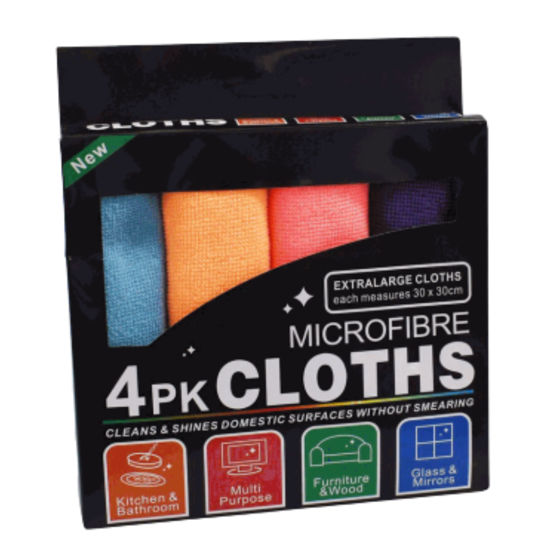 Set 4 Toalla de Microfibra 30x30cm 88263