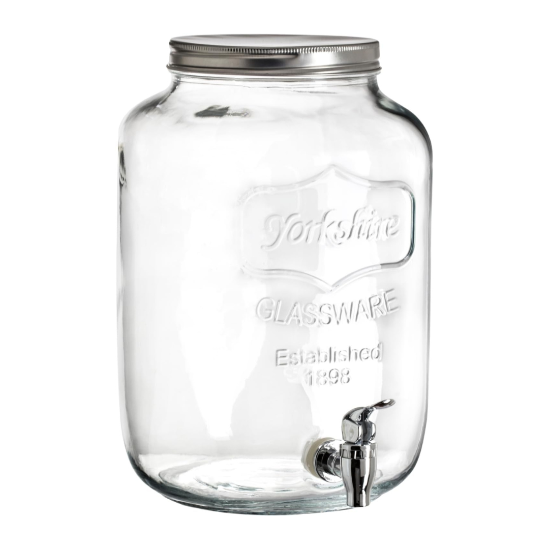 Envase de Vidrio con Dispensador 8LT 14x32.5cm FSK9136