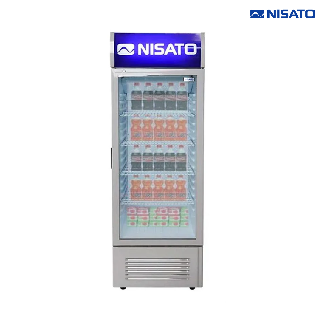 Refrigeradora Vitrina 7P3 198 Litros 1 Puerta Nisato NXLS-220CW