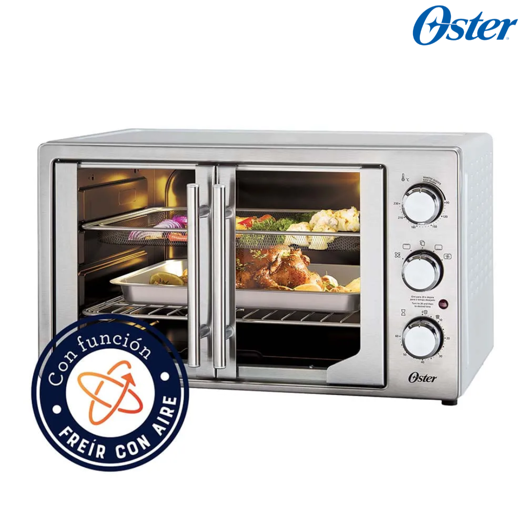 Horno con Freidora de Aire Extra Grande 42L Antiadherente Estilo Francés Oster TSSTTV42FDMAFNS