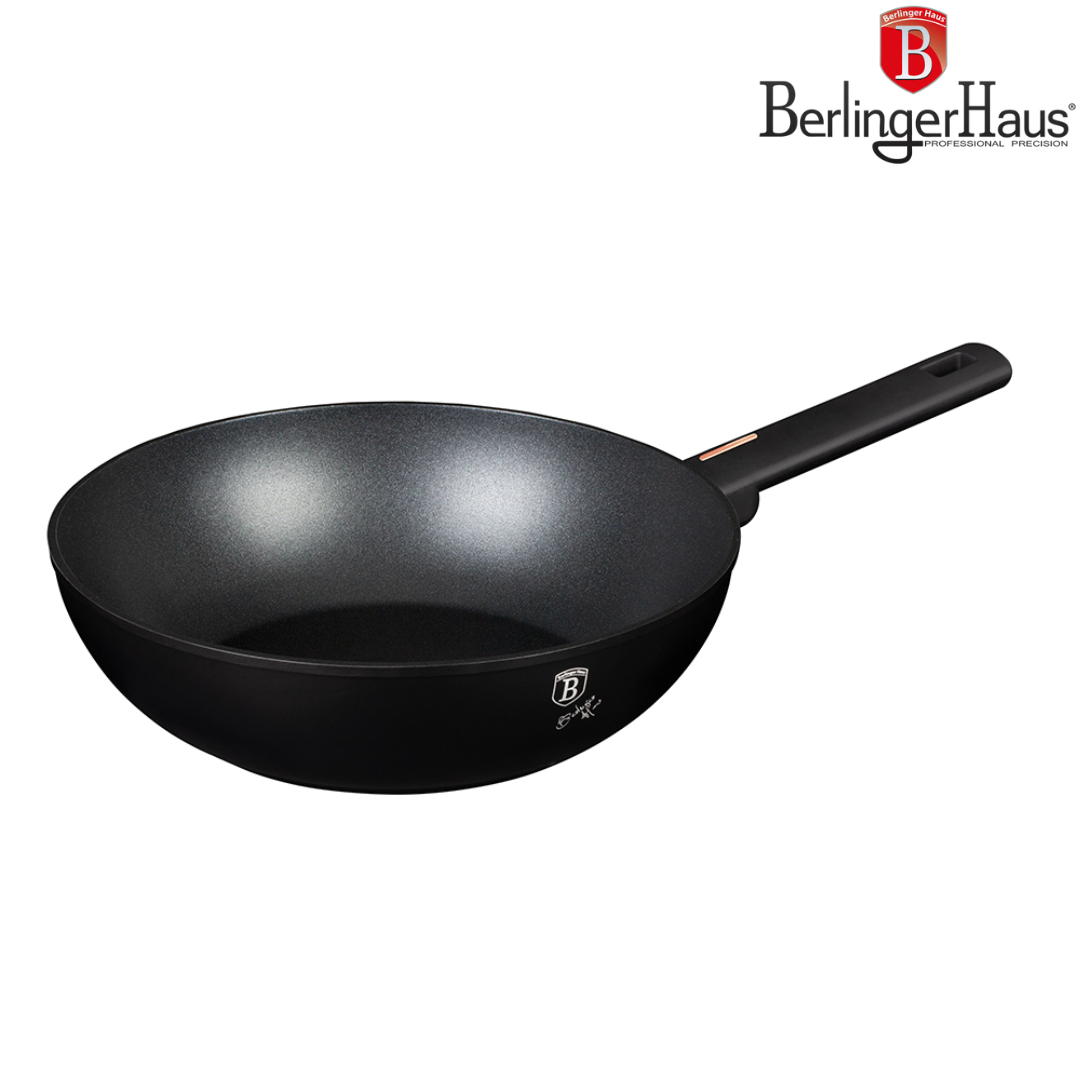 (LLEGANDO 26 DE FEB) Sartén Wok 28cm Antiadherente Monaco Collection Berlinger Haus BH-7091N