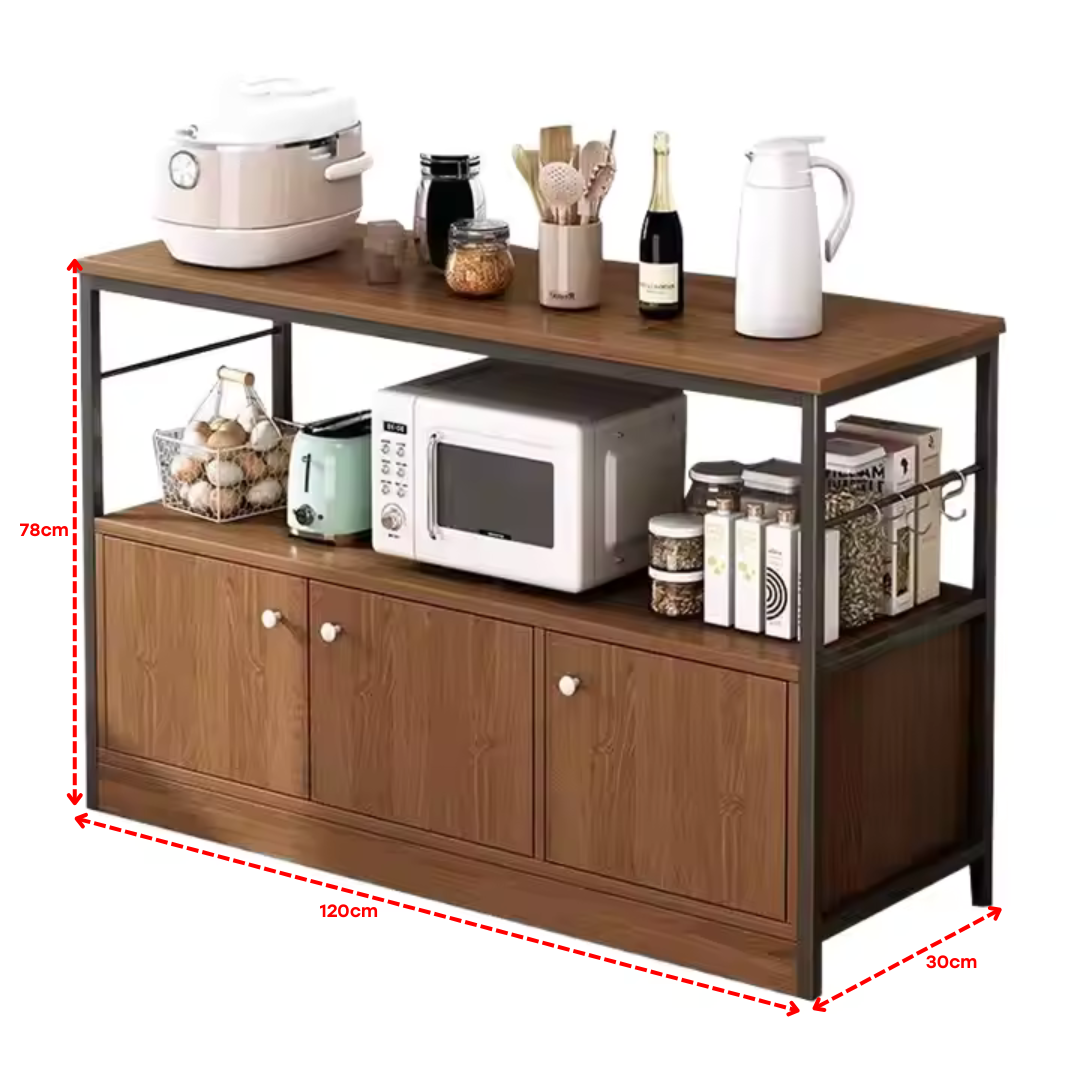 Mueble de Cocina 78x120x30cm ZWJ007814