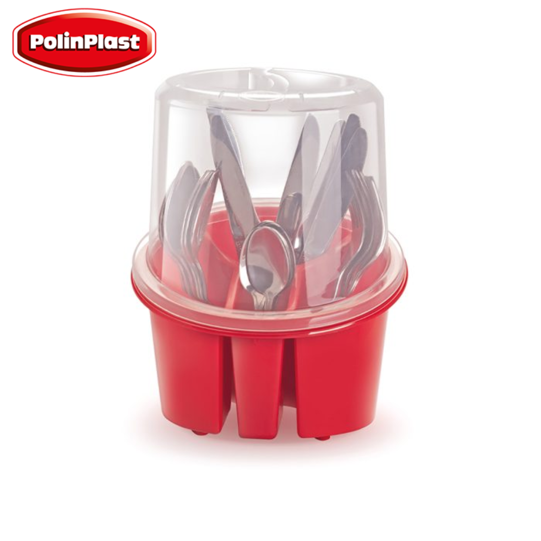Organizador de Cubiertos Plástico Boston Polinplast 175-168