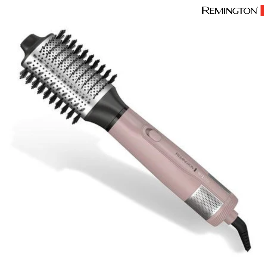 (LLEGANDO 3 DE JULIO) Cepillo Secador de Aire Ovalado con Barril de Cerámica y Titanio | Seca, Alisa y Da Volumen al Cabello Remington AS15A