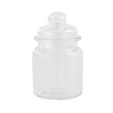 (LLEGANDO 3 DE JULIO) Frasco de Vidrio Hermético con Tapa | Recipiente de Vidrio Transparente para Cocina, Despensa y Decoración Envase. FSK10052