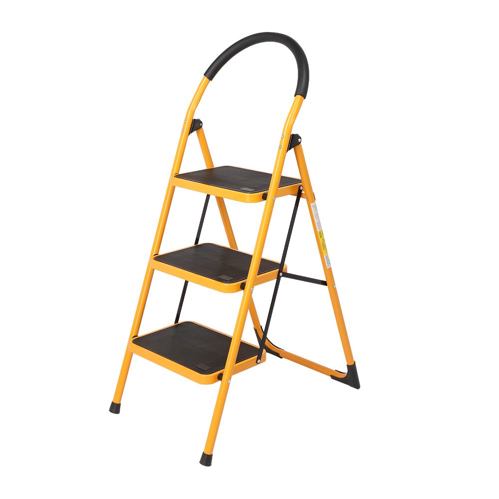 Escalera Plegable de Aluminio de 3 Peldaños | NVO-0369