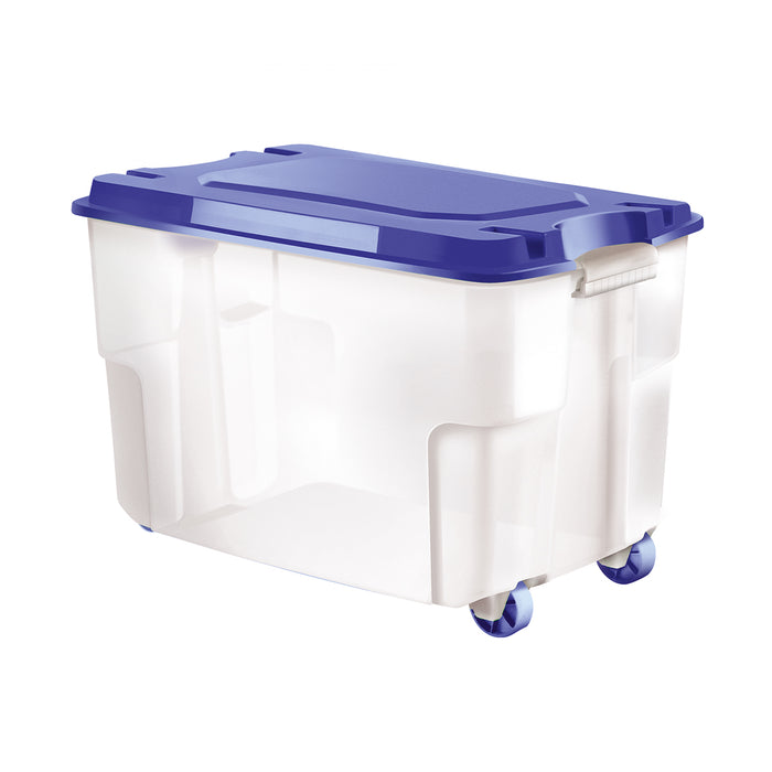 Caja Multiusos con Ruedas y con Tapa N°70 50L Polinplast 175-419